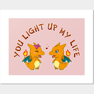 You light up my life Posters and Art